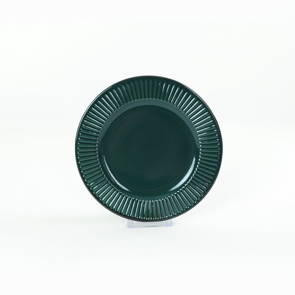 Emerald Green Line Dinner set 24 Pieces 6 Persons