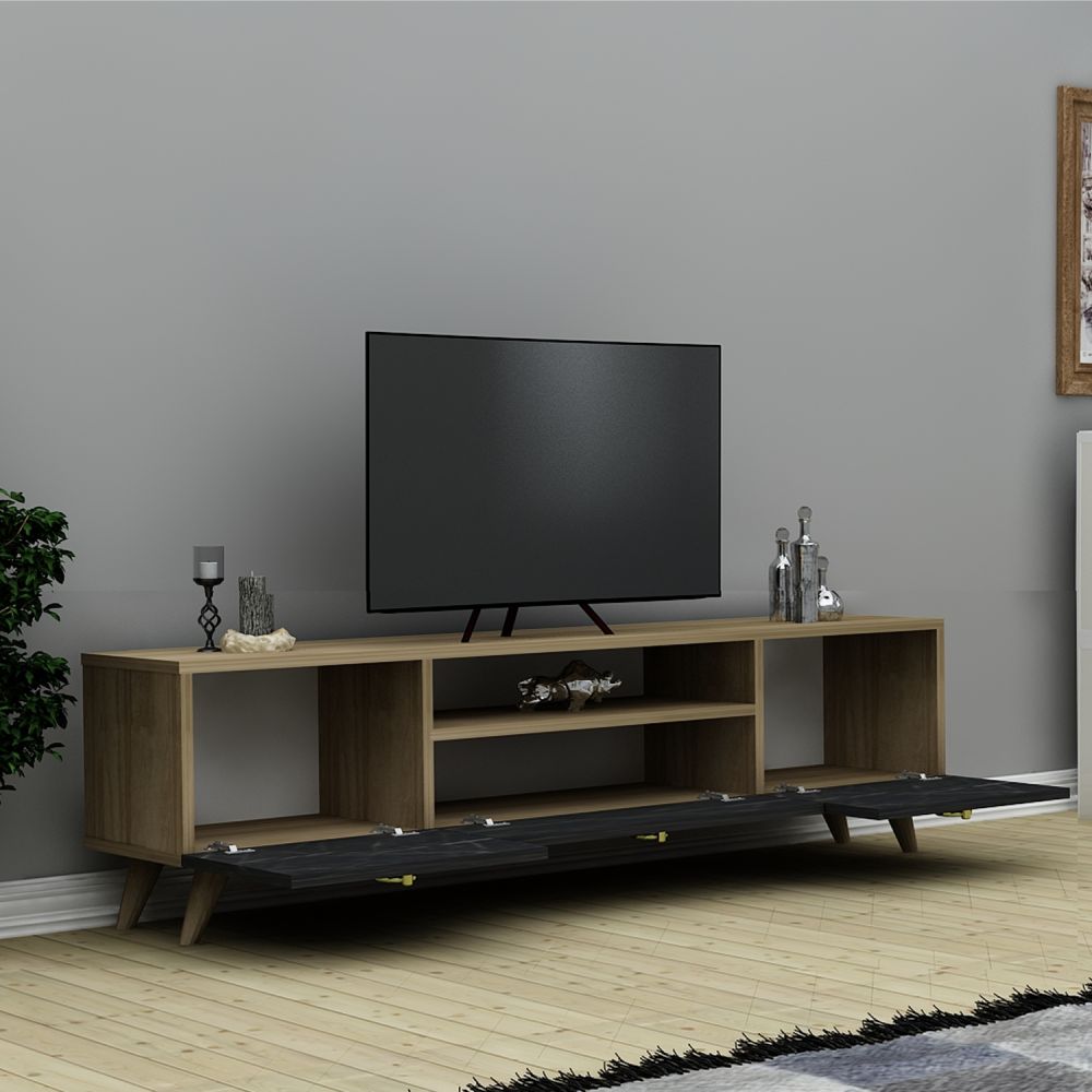 TV stand 140 cm Standing - Oak | Luxury