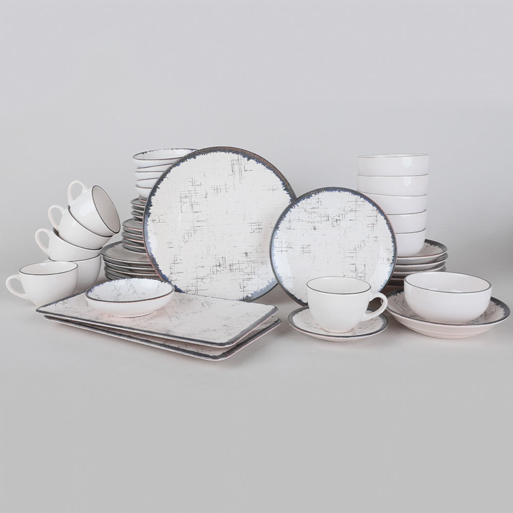 Lime Dinnerware & Breakfast Set - 6-Persons - 44-Pieces