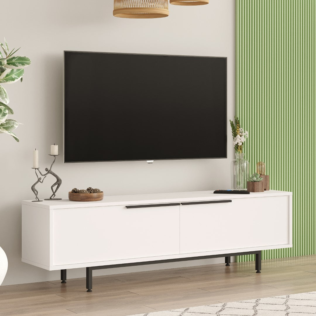 TV stand Rattan 160 cm Standing | Wave