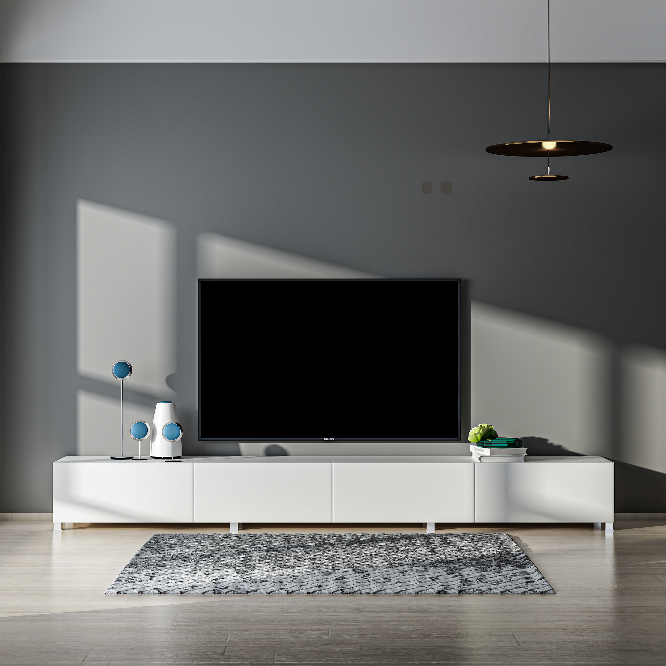 TV Stand 280 cm with LED light