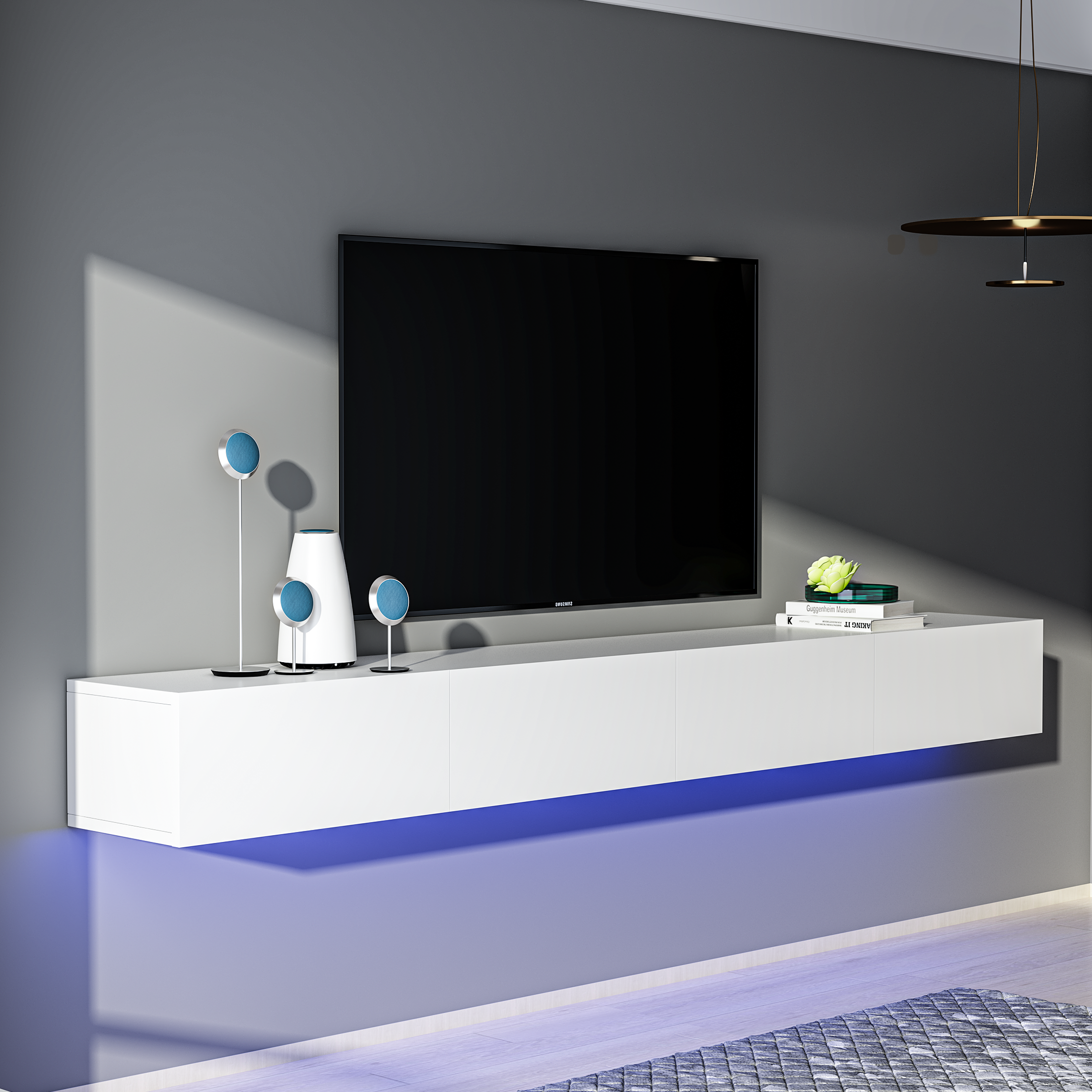 TV Stand 280 cm with LED light
