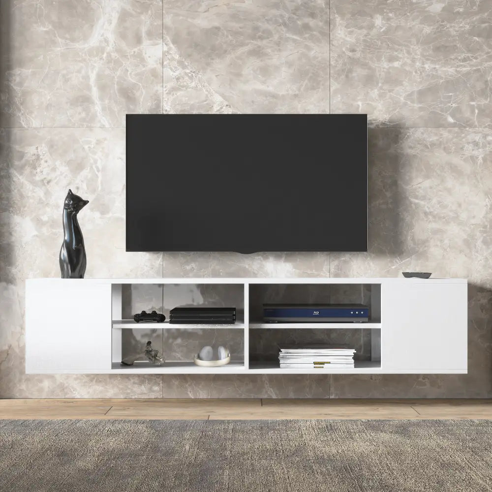 TV Stand 180 cm Floating - Wood grain | Alvesta