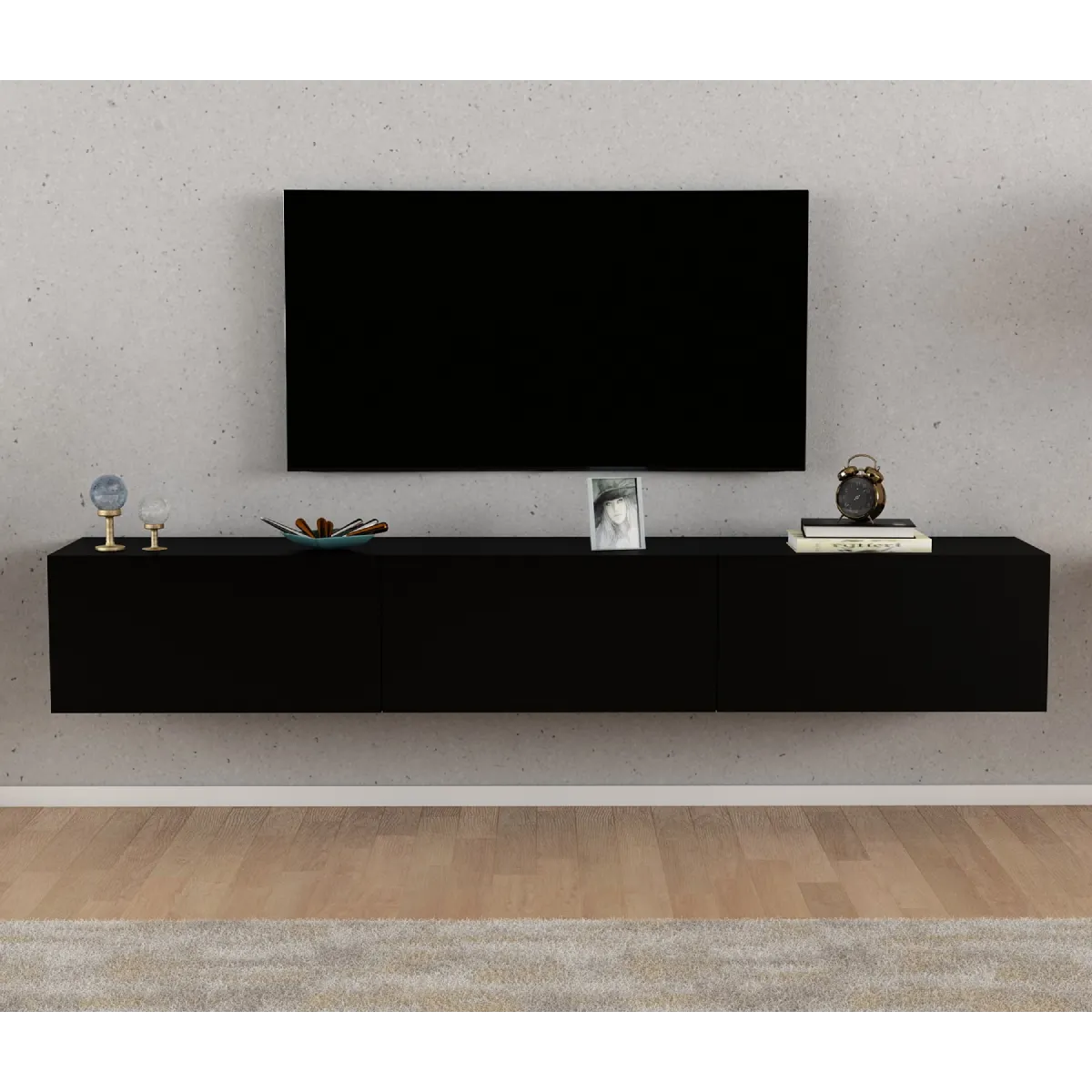 TV-Tisch 180 cm schwebend | Storberg