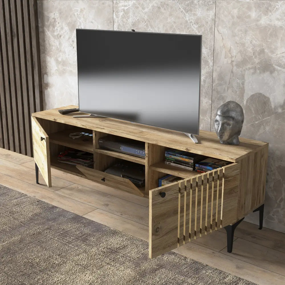 TV Stand 150 cm Standing - Oak | Murjek