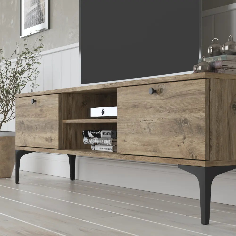 TV Stand 150 cm Standing - Oak | Udtja