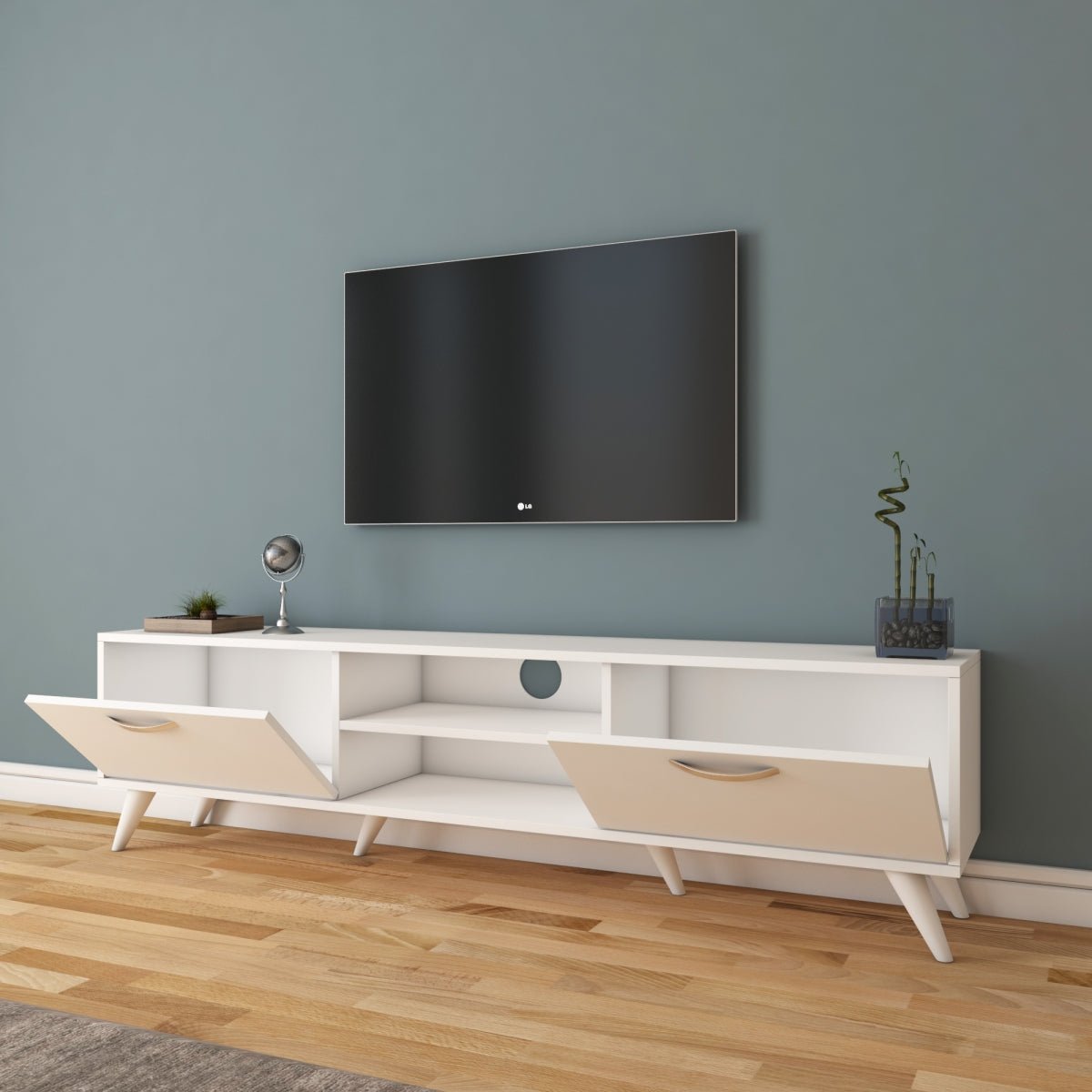 TV stand with shelves 180 cm | Macedonia